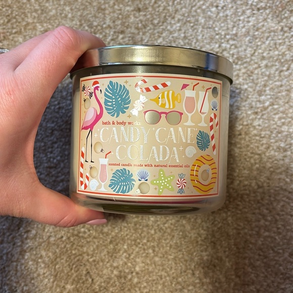Bath & Body Works Other - candy cane colada candle